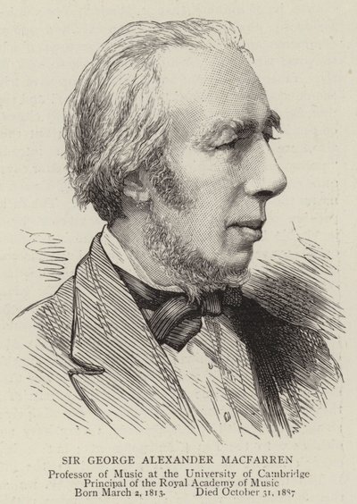 Sir George Alexander Macfarren by English School